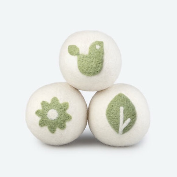 Norwex Fluff & Tumble Wool Dryer Balls Limited Edition New Set of 3 - Picture 2 of 9